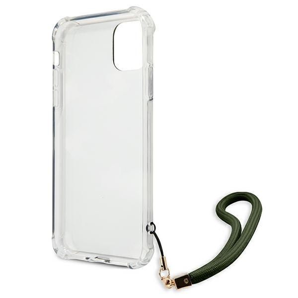 Guess GUHCN61KSARKA iPhone 11 / Xr 6,1" zielony/khaki hardcase Camo